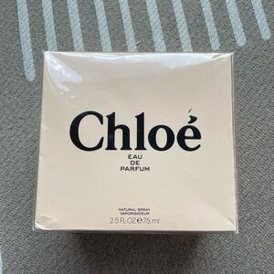 Chloe Fragrance Box with Cream and White Design